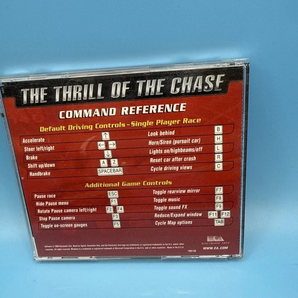 Need‎ for Speed III Hot Pursuit PC Game 1998 Electronic Arts Jewel Case Retro CD